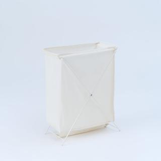 【MUJI 無印良品】洗衣籃/附架 約寬41cm×深23.8cm×高54cm