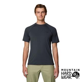【Mountain Hardwear】Crater Lake Short Sleeve Crew Men 防曬短袖排汗衣 男款 深風暴灰 #1982431