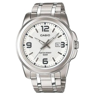 【CASIO 卡西歐】MTP-1314D-7A 大錶徑日期顯示紳士男指標錶款(簡約潮流 錶徑約4.49公分)