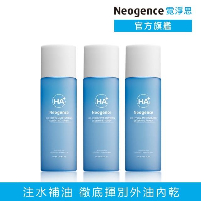 【Neogence 霓淨思】玻尿酸超導潤澤化妝水150ml-3入