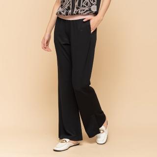 【perng yuh 芃諭名品】*纖雅俐感 小開衩 舒彈 落地褲(2025 SS Collection｜4A春夏新品上市)