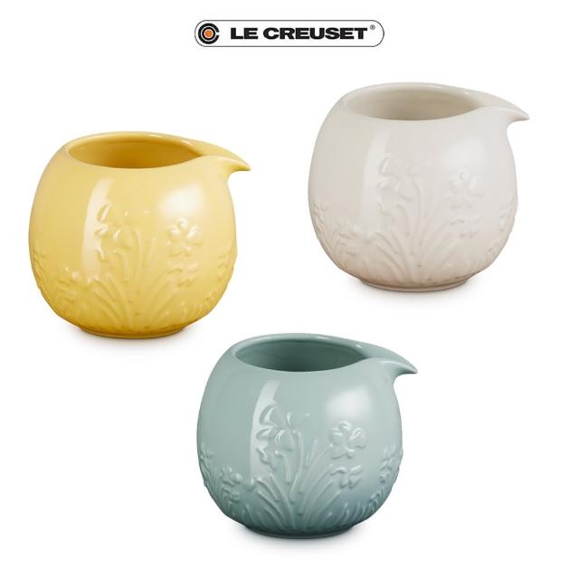 【Le Creuset】春日花園系列瓷器清酒壺440ml(洋甘菊/蛋白霜/海洋之花 3色選一)