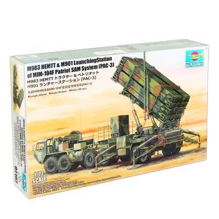 【PowerFalcon】1/72 M983拖車&MIM-104F愛國者三型飛彈防禦系統 PAC-3(Trumpeter 07157 軍事模型)