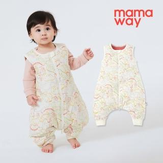 【mamaway 媽媽餵】抗菌防踢被厚款拉鍊款(0-24M、3Y以上)