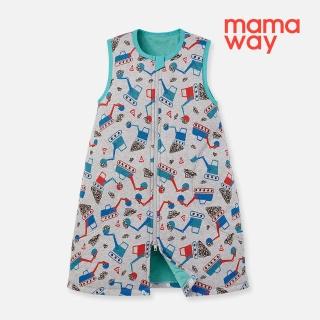 【mamaway 媽媽餵】抗菌防踢被 薄款 拉鍊 0-24M(嬰幼兒防踢背心)