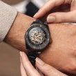 【Rado 雷達表】101同款 金焰Captain Cook庫克船長300米鏤空腕錶43㎜-加8重豪禮 R01(R32192152)