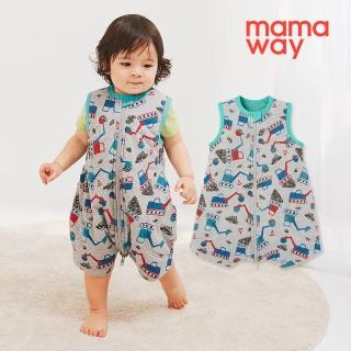 【mamaway 媽媽餵】抗菌防踢被 薄款 拉鍊(0-24M)
