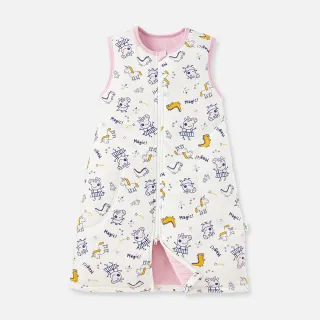 【mamaway 媽媽餵】抗菌防踢被 薄款 拉鍊 0-24M(嬰幼兒防踢背心)