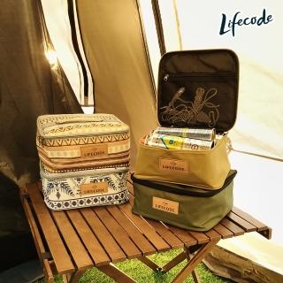 【LIFECODE】韓式卡式爐/瓦斯罐收納包-多色可選