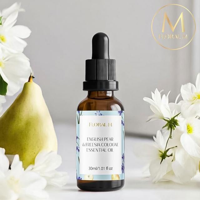 【Floral M】英國梨小蒼蘭空間香氛油30ml(擴香花/香氛精油/淨化空氣/擴香精油/水氧機專用)