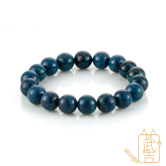 【Woogie武吉珠寶】極品鳳凰松石手鍊(藍銅10-11mm)