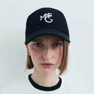 【MARITHE FRANCOIS GIRBAUD】官方旗艦 MFG字母棒球帽(黑色)