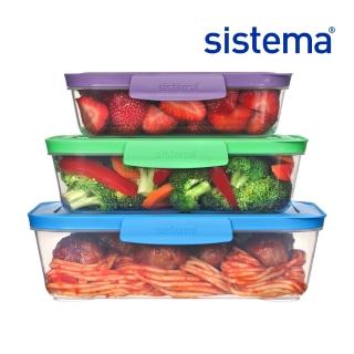 【SISTEMA官方授權直營】NEST 好收納保鮮盒600ml / 1L / 1.5L
