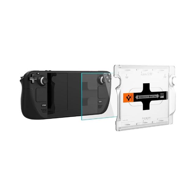 【Spigen】Steam Deck OLED/Steam Deck Glas.tR  EZ Fit-玻璃保護貼(含快貼板)