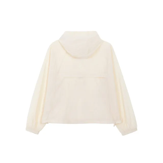 【GIORDANO 佐丹奴】女裝抗UV涼感連帽外套 G-Motion Tennis系列(03 奶白)