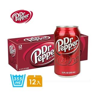 【美國 DR PEPPER】可樂(355ml*12瓶)