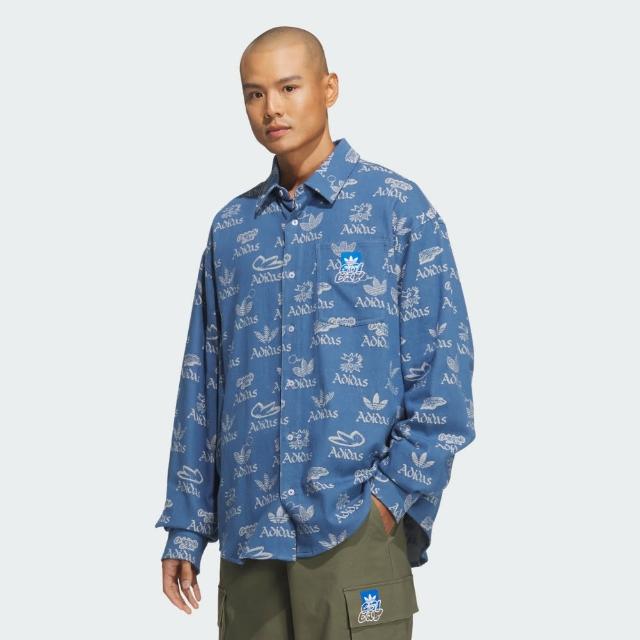 【adidas 愛迪達】長袖襯衫 男 - Originals JN1662