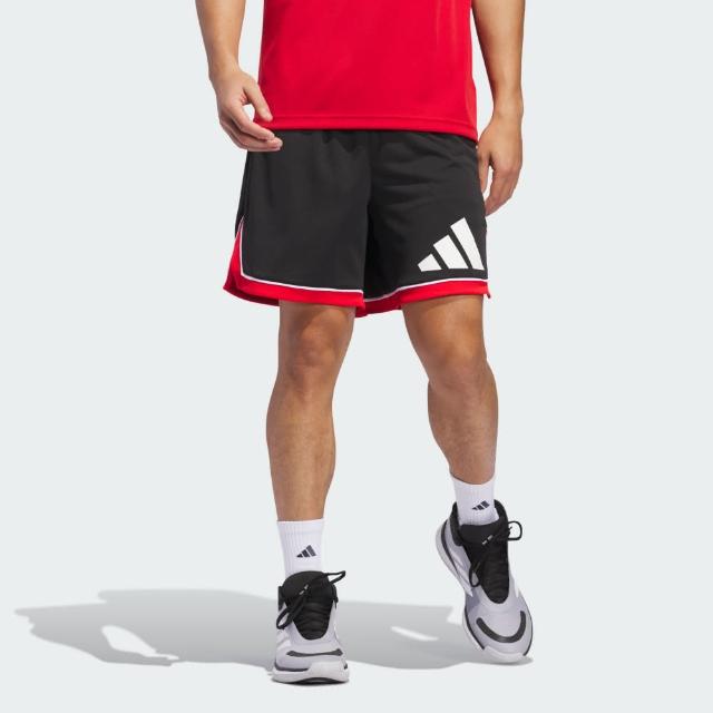 【adidas 愛迪達】BASKETBALL 運動短褲 男 IM7897