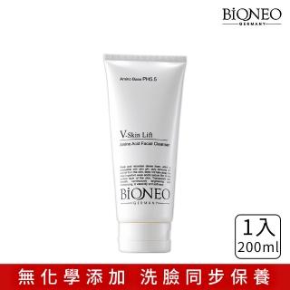 【Bioneo 德國百妮】V緊緻胺基酸洗面霜 200ml(醫美通路 洗面乳 新增玻尿酸 清潔同步保濕)