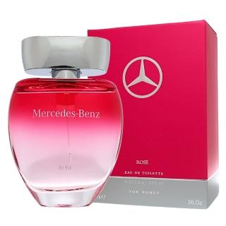 【Mercedes-Benz 賓士】玫瑰情懷女性淡香水 EDT 90ml(平行輸入)