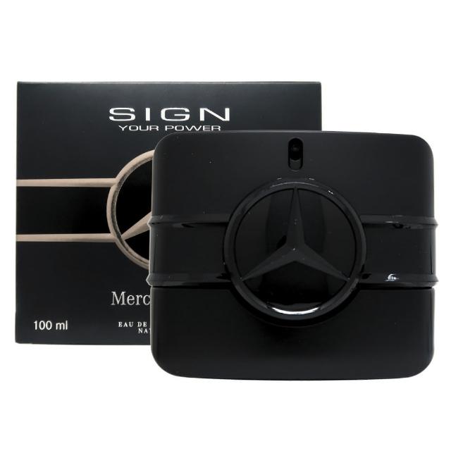 【Mercedes-Benz 賓士】Sign Your Power 印記男性淡香精 EDP 100ml(平行輸入)
