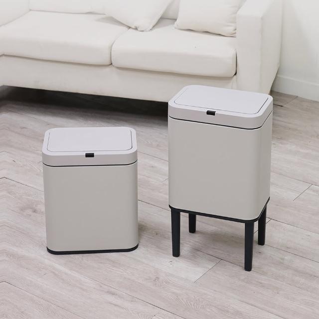 【CINKY】不鏽鋼高腳感應垃圾桶15L CK1522