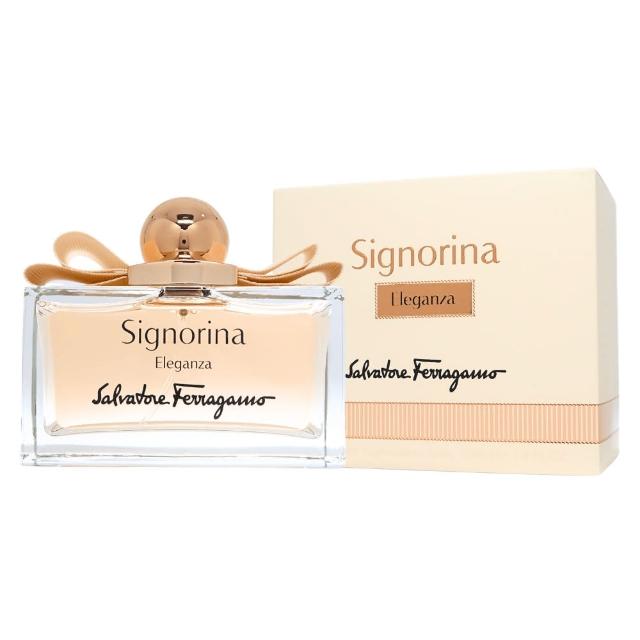 【Salvatore Ferragamo】Signorina Eleganza 典雅伊人女性淡香精 EDP 100ml(平行輸入)