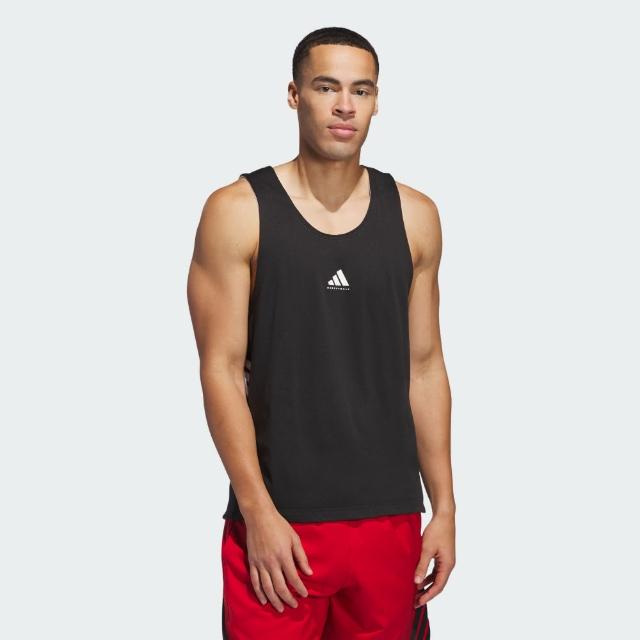 【adidas 愛迪達】SELECT WARM-UP 運動背心 男 JI7568