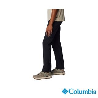 【Columbia 哥倫比亞】男款-超防曬UPF50快排長褲-黑色(UAJ91840BK/JS)
