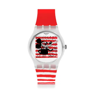 【SWATCH】MOUSE MARINI☆RE 經典手錶/男錶/女錶/瑞士製造 GZ352(34mm)