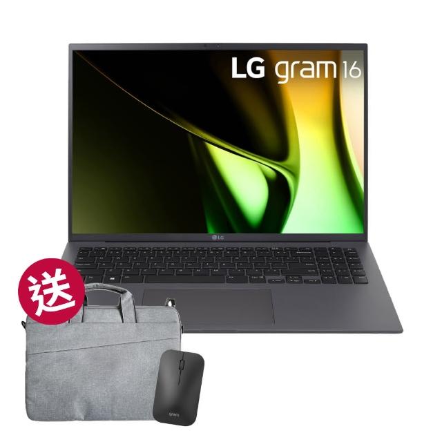 【LG 樂金】Gram 16吋Ultra5-125H輕薄AI筆電(16Z90S-G.AA56C2/16G/512G SSD/W11/EVO/沉靜灰