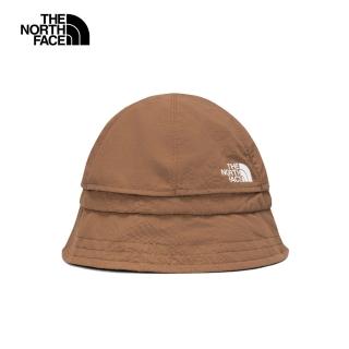 【The North Face 官方旗艦】北面男女款棕色舒適透氣漁夫帽｜8DJX6IH