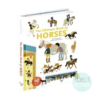 【iBezT】The Ultimate Book of Horses(美國亞馬遜五星評價精裝立體翻折書知識百科)