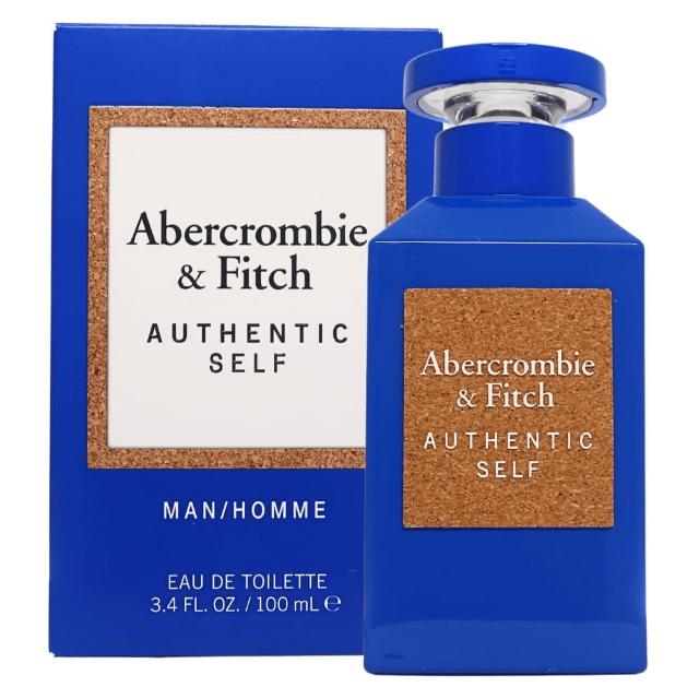 【Abercrombie & Fitch】Authentic Self 真摯男性淡香水 EDT 100ml(平行輸入)