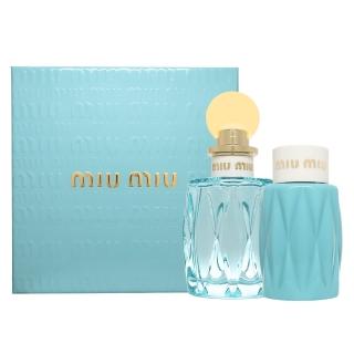 【MIU MIU】春日花園淡香精禮盒-淡香精100ml + 身體乳100ml(平行輸入)