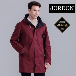 【JORDON 橋登】GORE-TEX 都會時尚潮人 防水機能外套(防風/透氣/連帽/男外套/商務大衣)