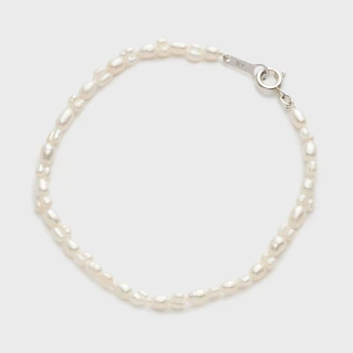 【agete】NOJESS SV編織珍珠手鍊