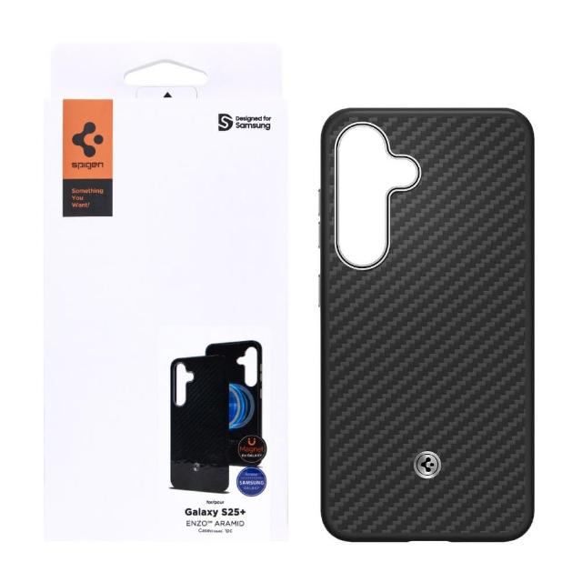 【Samsung 三星】原廠 Galaxy S25+ Spigen-Enzo軍規磁吸保護殼(GP-FPS936)