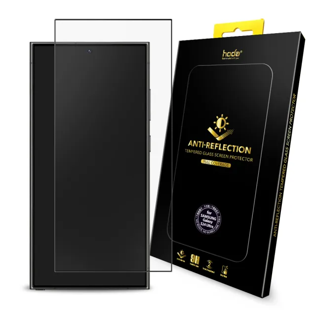 【hoda】Samsung Galaxy S25 Ultra / S25+ / S25 Edge /S24 Ultra/S24+ /S24 AR抗反射玻璃保護貼(0.21mm)