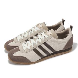【adidas 愛迪達】休閒鞋 VS JOG 2.0 男鞋 女鞋 咖啡 可可色 膠底 復古 德訓鞋 愛迪達(JQ8539)