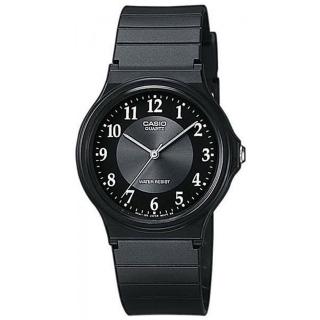 【CASIO 卡西歐】MQ-24-1B3超薄簡約風格指標錶(學生考試必備 錶徑約3.5公分)