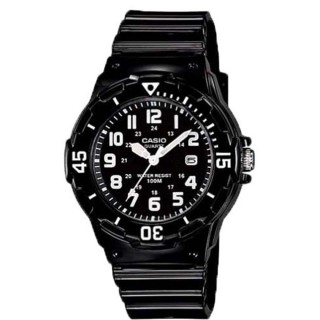 【CASIO 卡西歐】LRW-200H-1B 運動風格繽紛色彩指標錶款(100米防水)