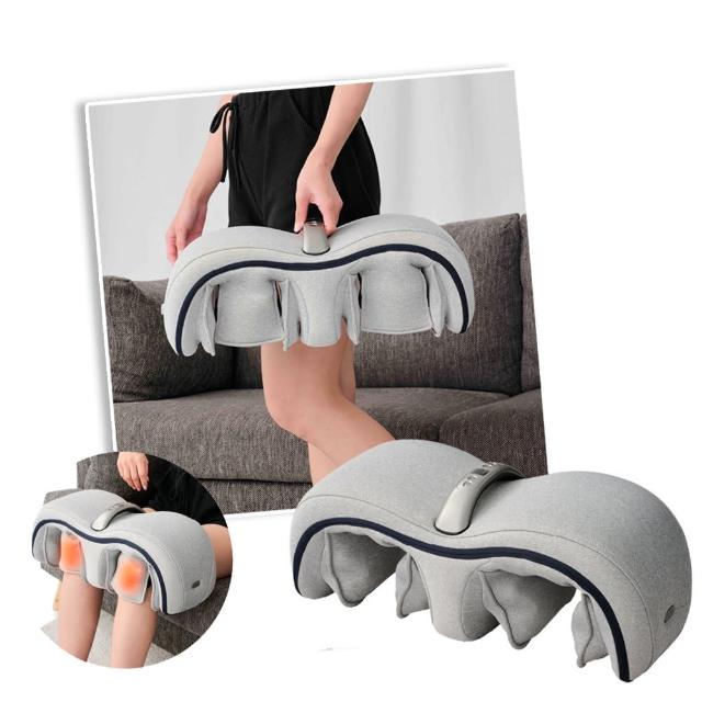 【HEALTHPIT】溫感護膝足按摩器 HF-668(無線把手設計/方便隨處使用