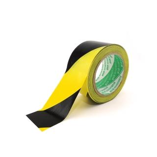 【SMILE】PVC膠帶 打包膠帶 2入 危險區域劃分 危險物品包裝 警示帶 TBY33-F(警示膠帶 黃黑膠帶 膠布)