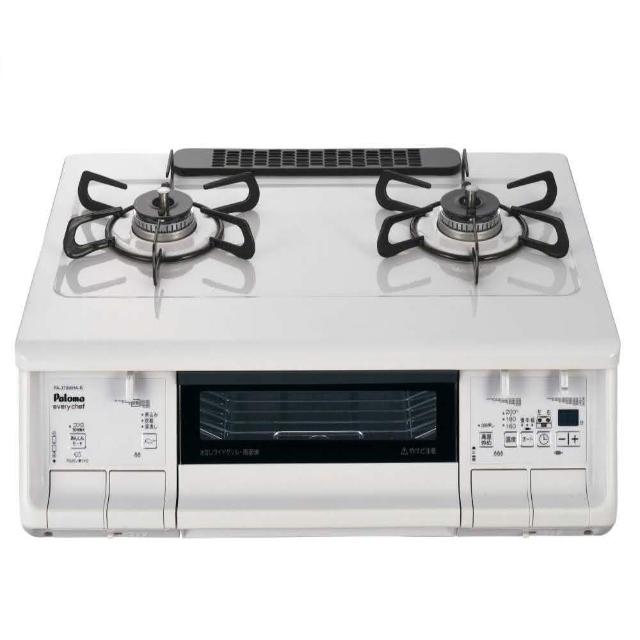 【PALOMA 百熱美】Paloma 日本製 台爐爐連烤 PA-370WHA-L 左大火天然瓦斯