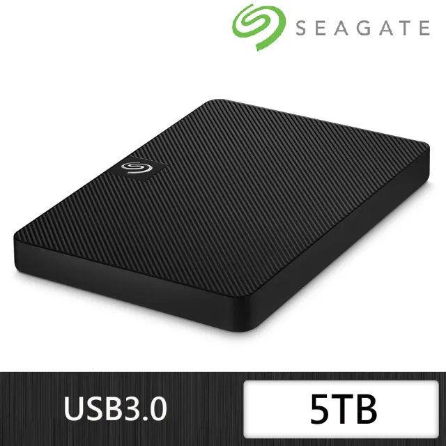 【SEAGATE 希捷】5TB新黑鑽 Expansion 2.5吋行動硬碟(STKM5000400)