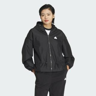 【adidas 愛迪達】連帽外套 女 IM8813