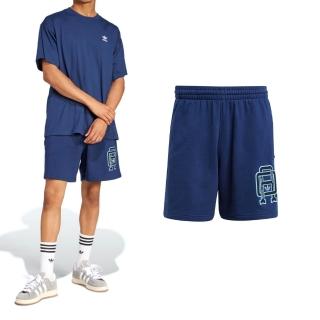 【adidas 愛迪達】Q12 Varsity 男款 藍色 亞規 運動 休閒 三葉草 上衣 圓領 短袖 JD3336