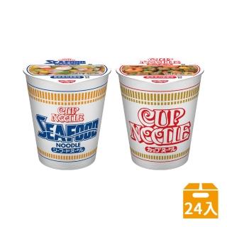 【NISSIN 日清】合味道原味系列杯麵 口味任選(海鮮味/鮮蝦味 70gx24杯/箱)