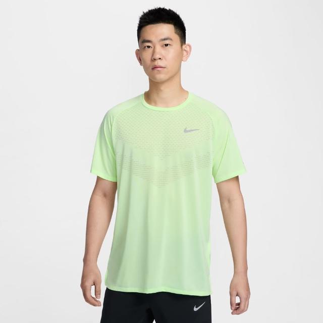 【NIKE 耐吉】短袖上衣 男 運動 AS M NK DFADV STRIDE SS TOP 綠 HV5204-701